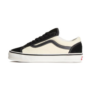 OTW Vans Old Skool Shoyoroll 36珍珠编织工艺简约黑白板鞋