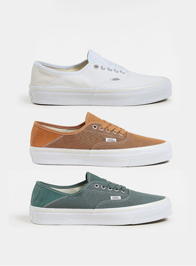 Vans Premium Authentic 44帆布鞋踩脚两穿男女鞋通勤休闲鞋春夏