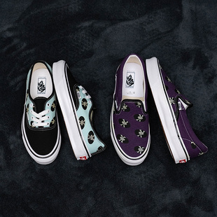 Vans Vault 一脚蹬帆布鞋 MARIA On黑胶联名板鞋 Slip WACKO