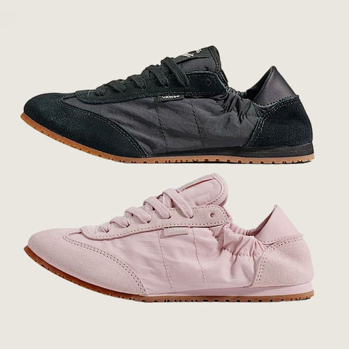 Vans Super Lowpro Ballet Light折叠鞋跟芭蕾鞋薄底鞋时尚休闲鞋