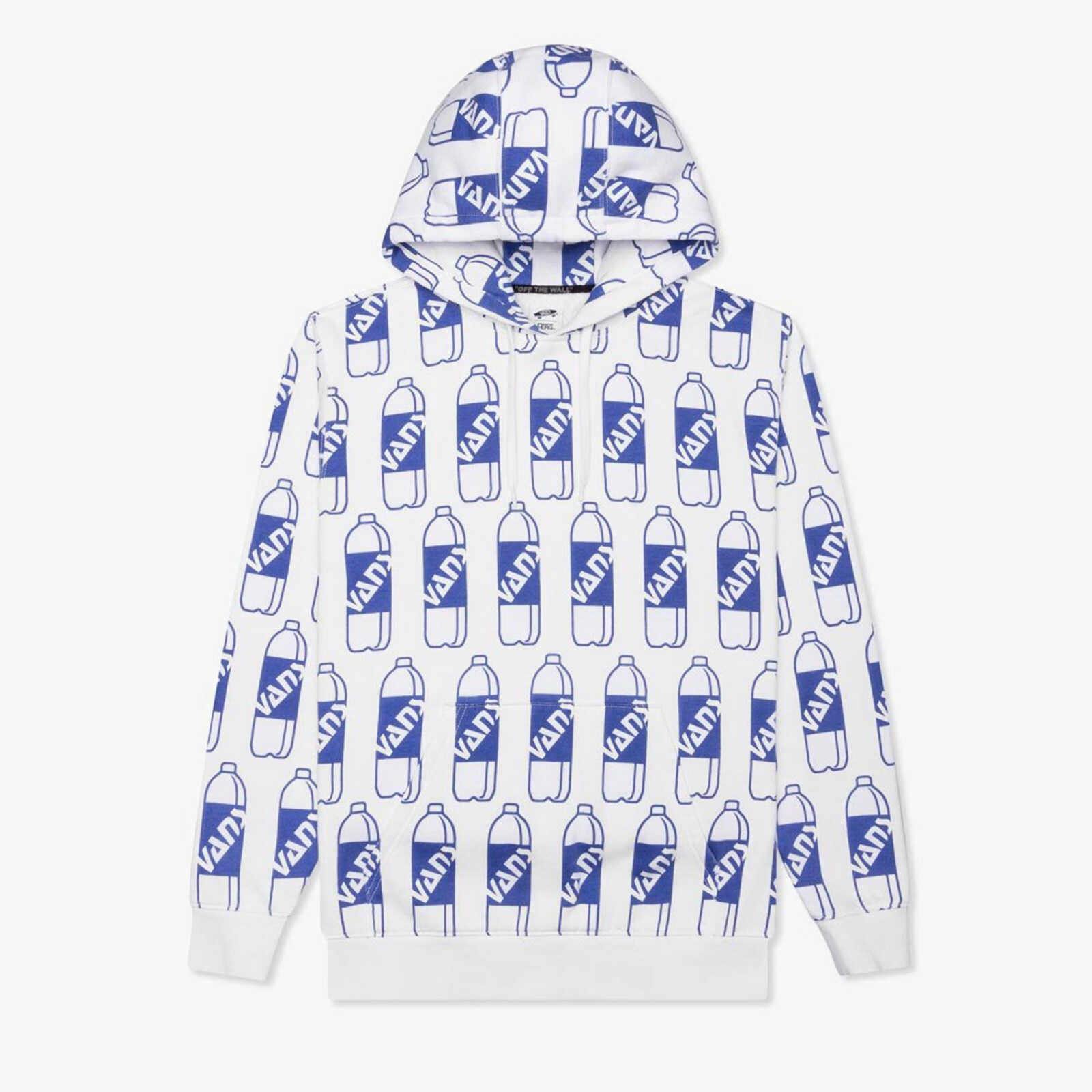 Fergus x Vans Vault艺术家联名汽水印花长袖帽衫冬季套头卫衣