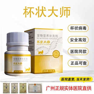 杯状大师流泪喷嚏猫咪口焱流口水杯状病毒口腔溃杨营养补充剂