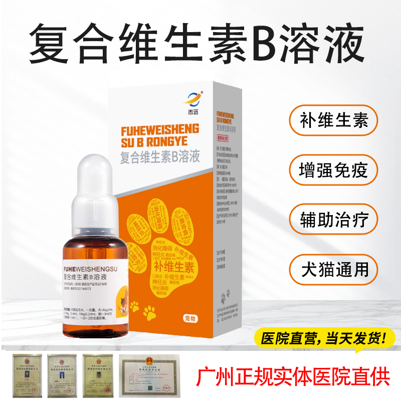 复合维生素b溶液猫狗专用口服液