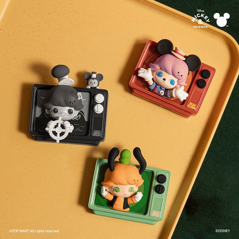 POP MART泡泡玛特 DIMOO WORLD x 系列-冰箱贴盲盒衍生品生