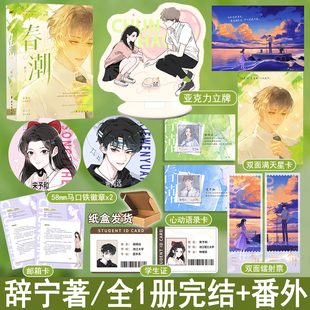 春潮辞宁著正版青春校园初恋