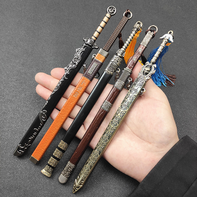 汉朝古代冷兵器  天问剑九幽冥王剑唐横刀秦始皇拔刀武器金属模型