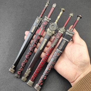 古代大将军刀剑曹操镇威剑 刘备孙权周瑜刘关张套装金属武器模型