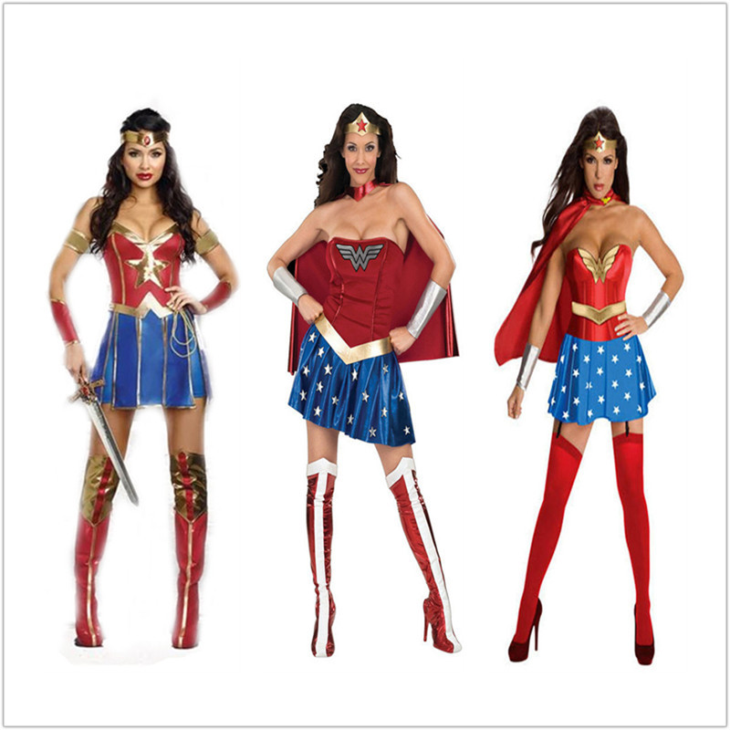 万圣节女超人角色扮演神奇女侠COSPLAY制服派对夜店演出服装成人|ruв категории Женская одежда, костюм/национальная одежда/театр костюм, национальная одежда/этап погрузки - от Buy2taobao.com для оказания профессиональной услуги покупки агента Taobao