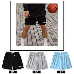 网眼四分裤 美式 透气吸汗宽松运动三分裤 男篮球训练速干三分裤 短裤