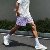 美式 潮牌街头三四分球裤 篮球短裤 网眼速干国潮风训练裤 男款 夏季