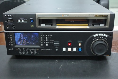 准新机SONY高清HDW-1800录像机HDCAM录像机编辑机磁鼓时间941小时