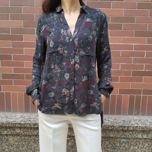 百搭衬衫 复古 朋克浪漫 印花 ROC