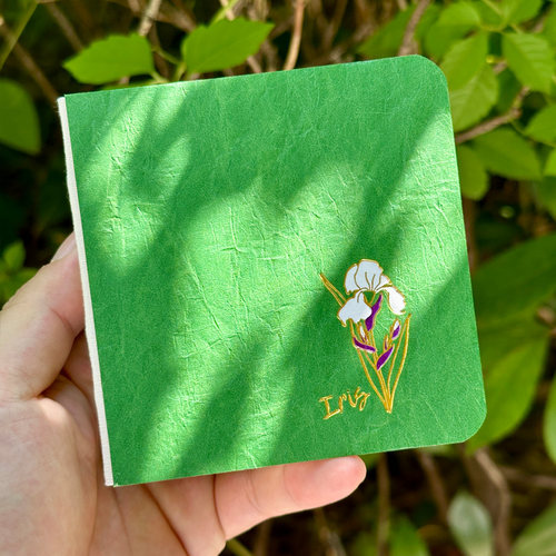 麦绘写生专用便携口袋水彩本细纹300g水彩纸正方形旅行绘画本淡彩速写本迷你随身旅行携带水彩手账本棉木浆