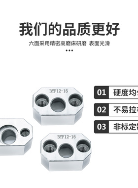 尚风宁海模具斜导柱固定块座斜顶压条耐磨方型标准挤压块SF34
