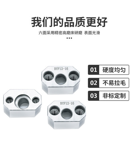 尚风宁海模具斜导柱固定块座斜顶压条耐磨方型标准挤压块SF34