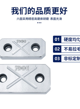 尚风标准模具耐磨块平衡行承压板油槽等高片10/12高精密宁海