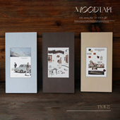 moodtape手帐本TN本芯子替芯笔记旅行日程本空白方格点阵2件 包邮