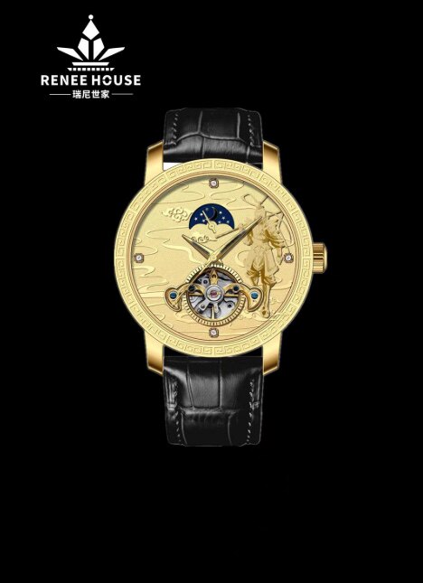 瑞尼世家大圣机械腕表(真日月星辰)