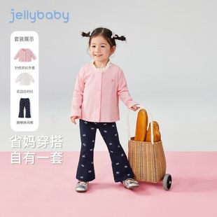 套装 小童秋装 长袖 新款 女童秋季 衣服儿童童装 女宝宝三件套 7A抗菌