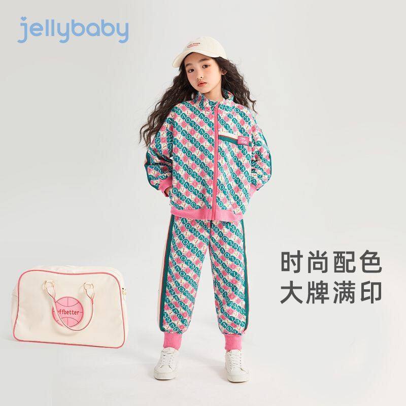 女童运动套装早秋新款大童休闲衣服3-6岁宝宝秋季两件套儿童秋装