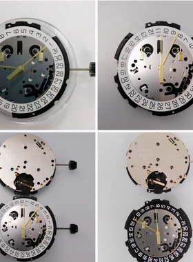 手表机芯G10.212机芯 黑历白历三点位四点位瑞士通用G10.211把杆
