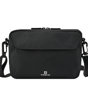 探路者单肩挎包 25春夏新款户外旅行跑步运动休闲挎包TEBBAN80554