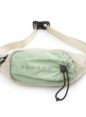 探路者腰包男女户外轻便防泼水可放水壶跑步休闲旅游TEBK80507