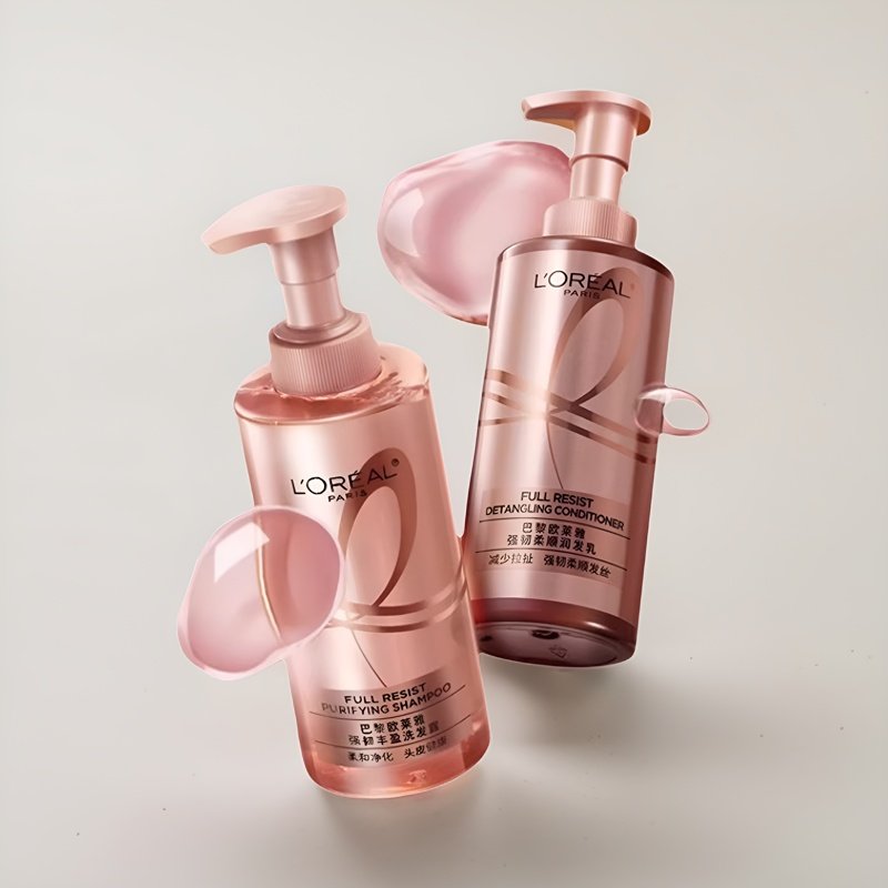 欧莱雅安瓶精华去屑生姜洗发水