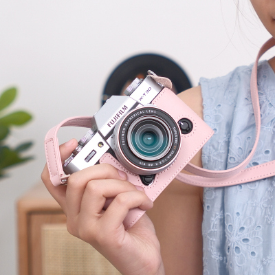 适用富士XT30三代等真皮保护套