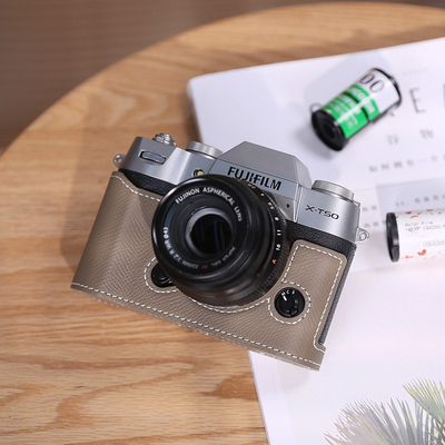 富士XT50保护套XT30三代二代XS20X100VIXT5相机包配件真皮xe5xm5
