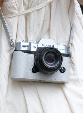 富士XT50保护套XS20XT30三代X100VIXS10XT5相机包底座配件真皮套