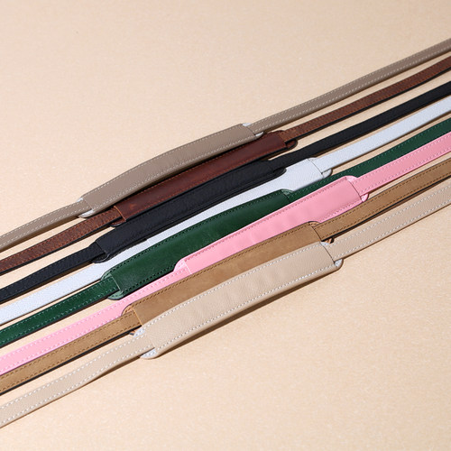 头层牛皮相机肩带适用于富士XT50XS20XT30二代索尼佳能R50微单反