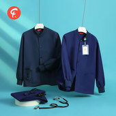 巡回服刷手衣医生护士工作服洁净服男女立领外套秋季 法然 Faran