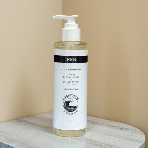 REN玫瑰蔷薇洁面啫喱瑞吉酒店洗面奶清爽洁净300ml