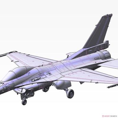 拼装模型1/72F-2B战斗机