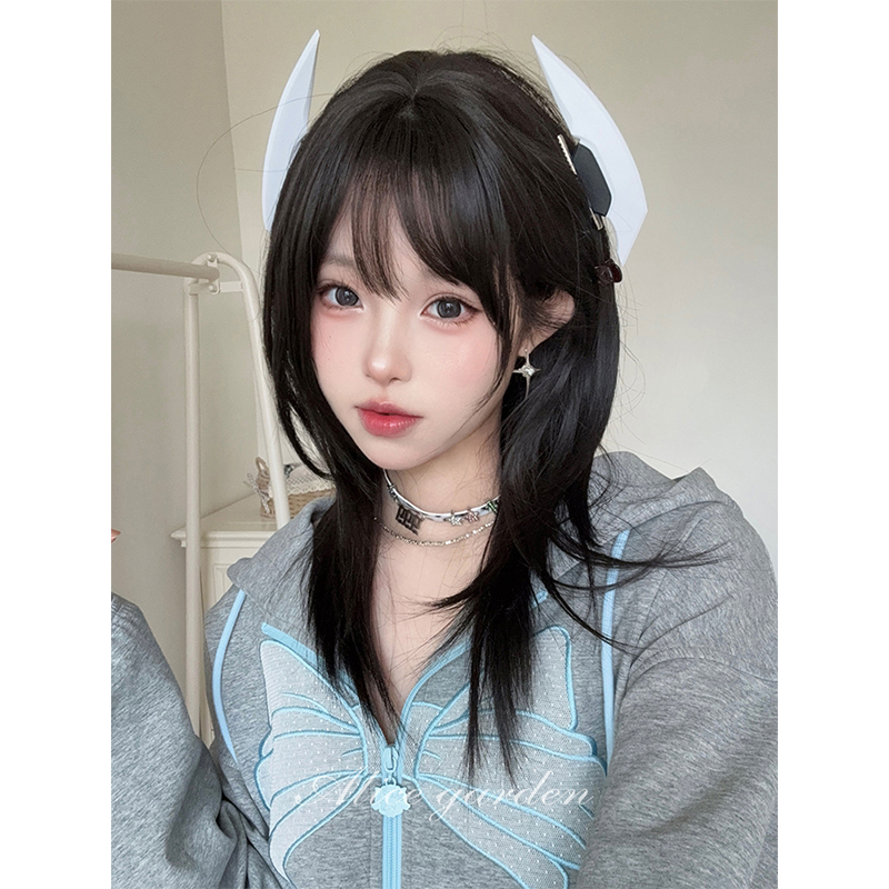 气质高层次中长发jk日常头套