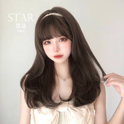 taobao agent Wig, curly conditioner, cute Japanese helmet, internet celebrity, for every day, Lolita style