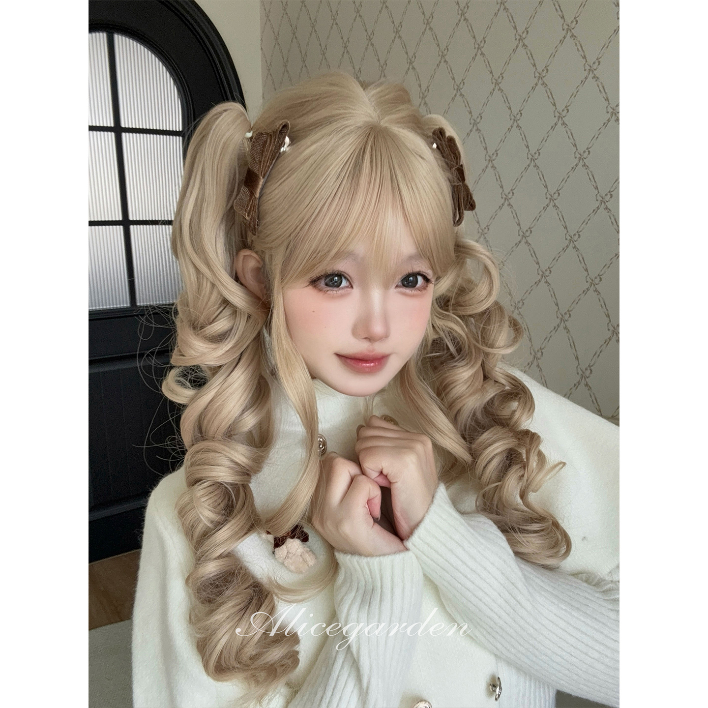 古早娃娃doll感虎口夹双马尾