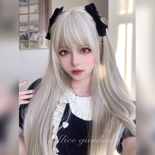 假发女长直发网红lolita日常修脸jk少女自然全头套齐刘海逼真假发