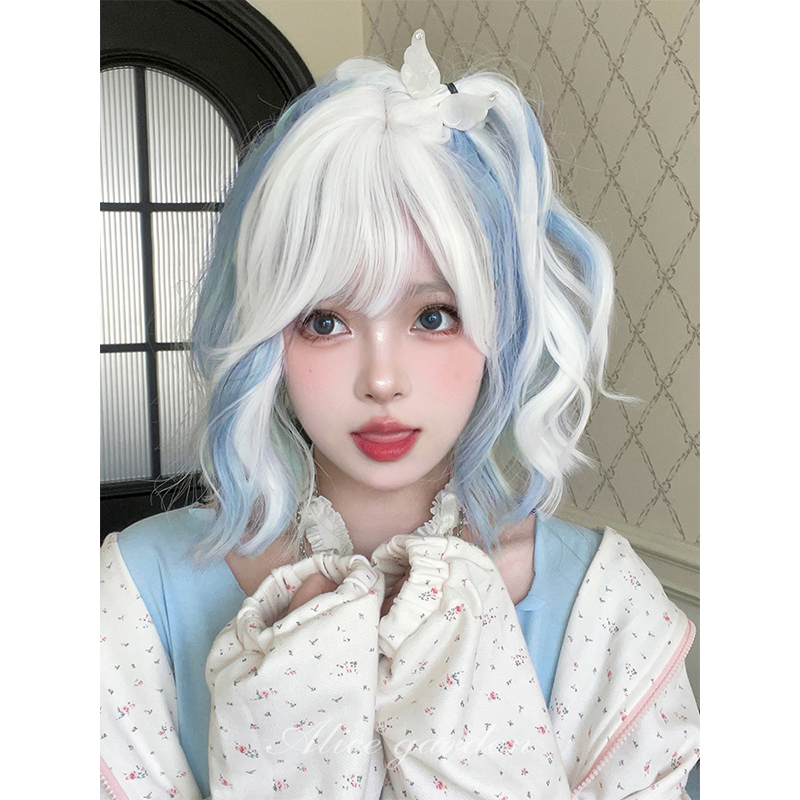 alicegarden挑染短卷发