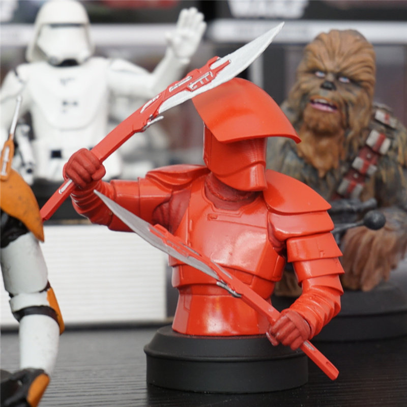 红武士 星*大战8周边手办半身像收藏树脂摆件 生日礼物男生