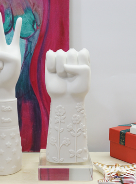 亏本清仓出口美国拳头简洁陶瓷