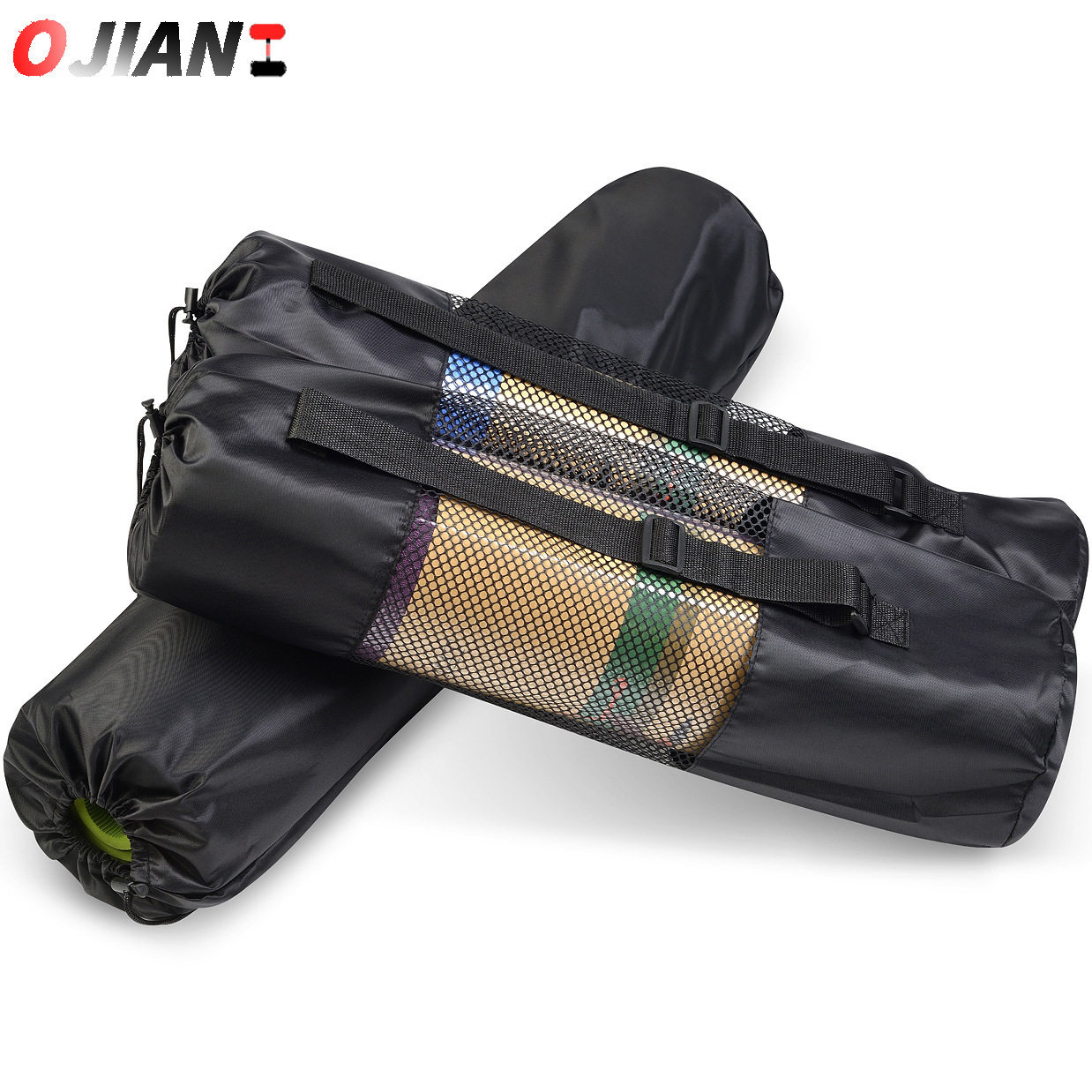 女瑜伽垫网包瑜伽垫背包瑜伽垫网袋网包瑜伽用瑜伽垫专用收纳袋