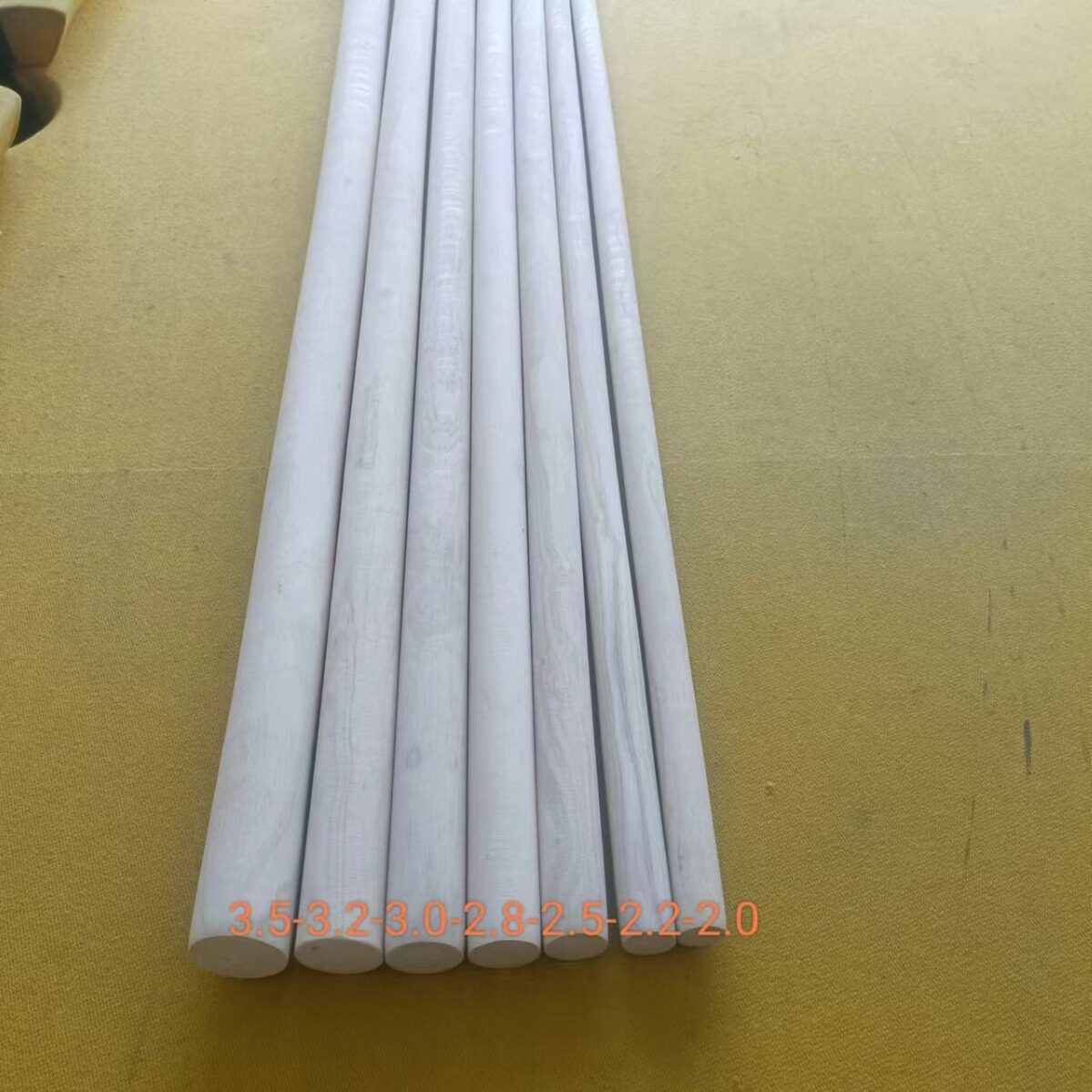 精品白蜡杆武术棍少林寺训练棍武术表演长短棍枪杆健身开背木棍