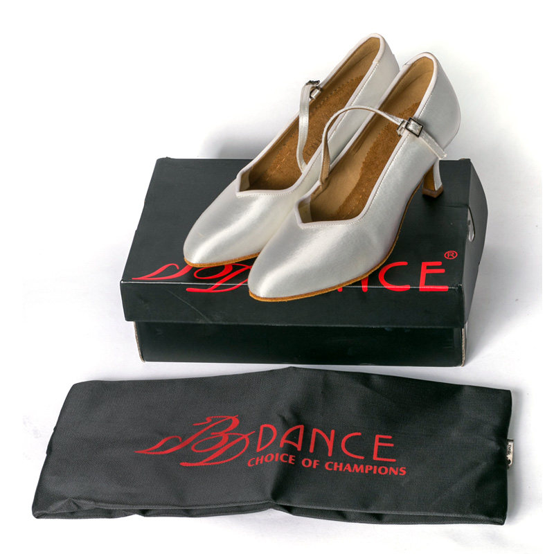 BDdance摩登舞鞋6.5cm马蹄中高
