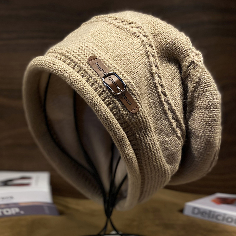 爆款时尚百搭冬天毛线帽