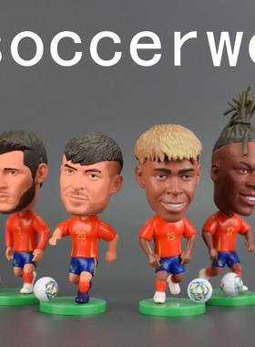soccerwe西班牙公仔摆件