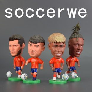 soccerwe足球公仔西班牙斗牛士军团亚马尔佩德里手办人偶活动礼品