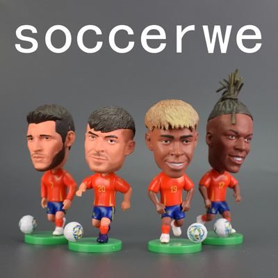soccerwe西班牙公仔摆件