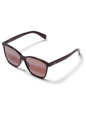 代购MauiJim女士太阳镜防刮防碎偏光抗眩光方形框色金属标志